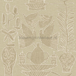 Elitis Lins brodes VP 954 02 | Bestellen bij https://www.kleurmijninterieur.nl/