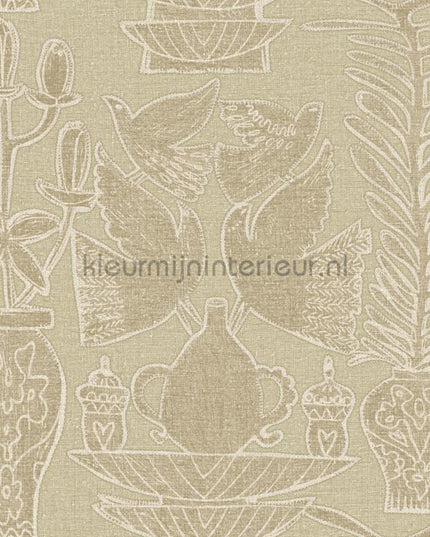 Elitis Lins brodes VP 954 02 | Bestellen bij https://www.kleurmijninterieur.nl/