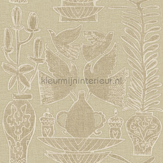 Elitis Lins brodes VP 954 02 | Bestellen bij https://www.kleurmijninterieur.nl/