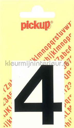 Pick-up Basic Letters en Cijfers 4-zwart | Bestellen bij https://www.kleurmijninterieur.nl/