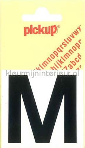 Pick-up Basic Letters en Cijfers m-zwart | Bestellen bij https://www.kleurmijninterieur.nl/