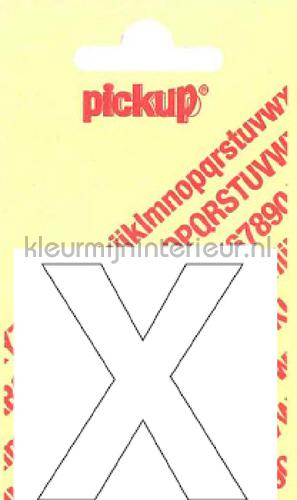 Pick-up Basic Letters en Cijfers x-wit | Bestellen bij https://www.kleurmijninterieur.nl/