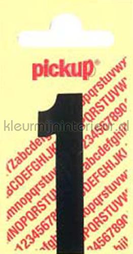 Pick-up Rechte Letters en Cijfers 1-zwart | Bestellen bij https://www.kleurmijninterieur.nl/