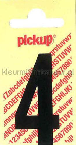 Pick-up Rechte Letters en Cijfers 4-zwart | Bestellen bij https://www.kleurmijninterieur.nl/