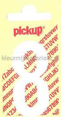 Pick-up Rechte Letters en Cijfers 8-wit | Bestellen bij https://www.kleurmijninterieur.nl/