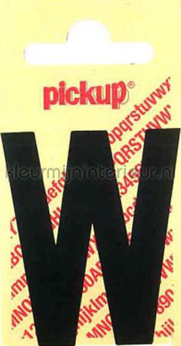 Pick-up Rechte Letters en Cijfers w-zwart | Bestellen bij https://www.kleurmijninterieur.nl/