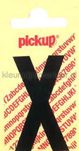 Pick-up Rechte Letters en Cijfers x-zwart | Bestellen bij https://www.kleurmijninterieur.nl/