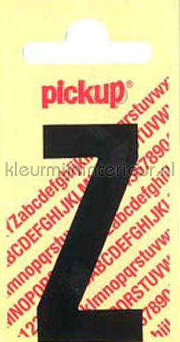 Pick-up Rechte Letters en Cijfers z-zwart | Bestellen bij https://www.kleurmijninterieur.nl/