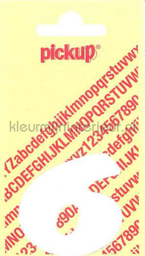Pick-up Sierlijke Letters en Cijfers 6-wit | Bestellen bij https://www.kleurmijninterieur.nl/