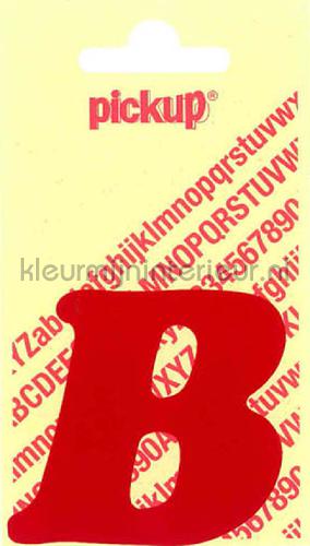 Pick-up Sierlijke Letters en Cijfers b-rood | Bestellen bij https://www.kleurmijninterieur.nl/