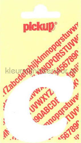 Pick-up Sierlijke Letters en Cijfers c-wit | Bestellen bij https://www.kleurmijninterieur.nl/
