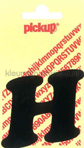 Pick-up Sierlijke Letters en Cijfers h-zwart | Bestellen bij https://www.kleurmijninterieur.nl/