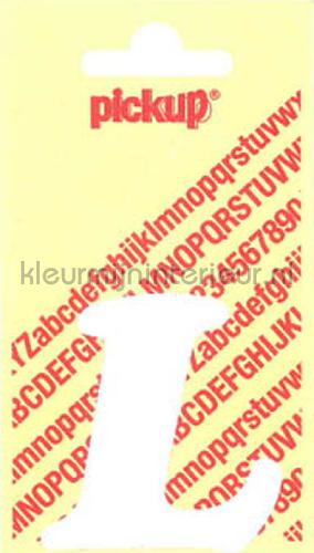 Pick-up Sierlijke Letters en Cijfers l-wit | Bestellen bij https://www.kleurmijninterieur.nl/