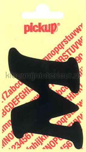 Pick-up Sierlijke Letters en Cijfers m-zwart | Bestellen bij https://www.kleurmijninterieur.nl/
