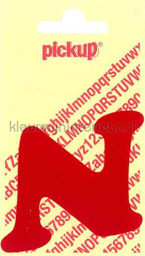 Pick-up Sierlijke Letters en Cijfers n-rood | Bestellen bij https://www.kleurmijninterieur.nl/