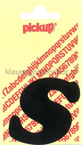 Pick-up Sierlijke Letters en Cijfers s-zwart | Bestellen bij https://www.kleurmijninterieur.nl/