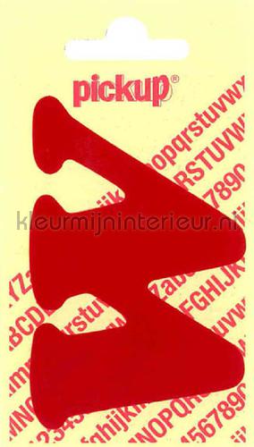 Pick-up Sierlijke Letters en Cijfers w-rood | Bestellen bij https://www.kleurmijninterieur.nl/
