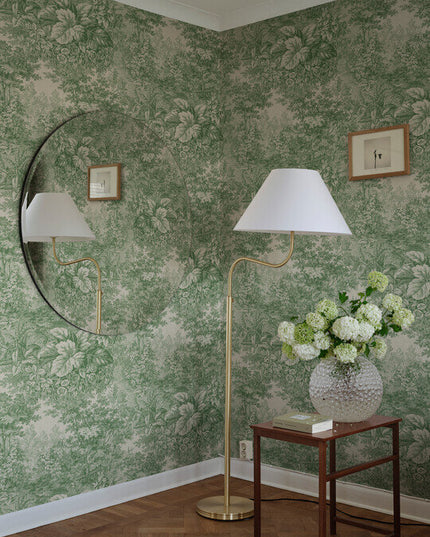 S10403 Sandberg Tidlosa Forest Toile Green