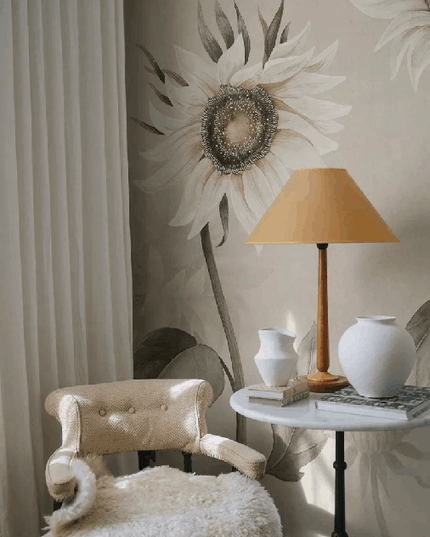Kleur_Mijn_Interieur_Sandberg_EttHemOland_Sunflowers_White_S10529_Roomshot2