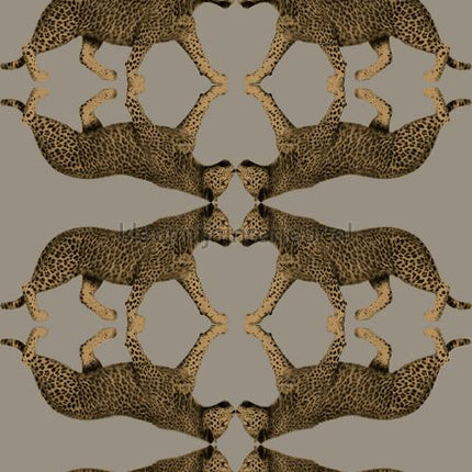 Hookedonwalls Leopard Walk 15330 | Bestellen bij https://www.kleurmijninterieur.nl/