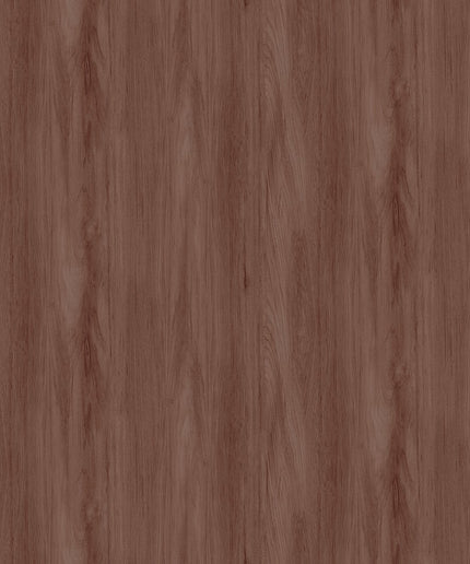 TRA302 Masureel Traces Sugi - Dit behang is opgebouwd uit verschillende tinten warm bruin met subtiele accenten van dieprood en lichtbeige voor een natuurlijke houtlook.